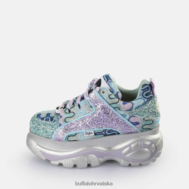 neon aqua Buffalo klasične tenisice niske |tenisice TDD6T119
